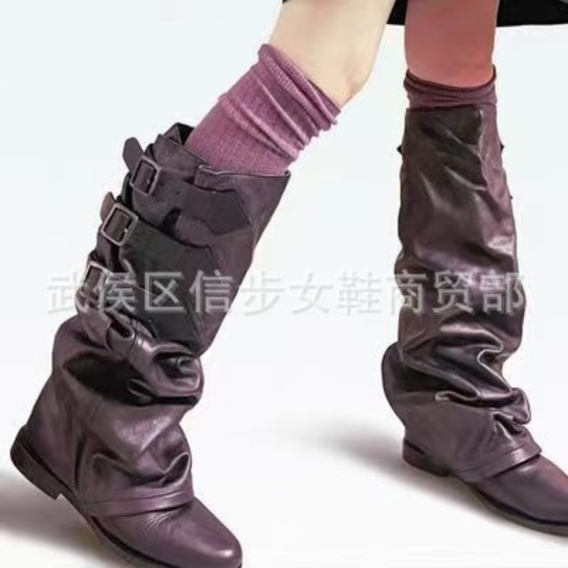 Belt Buckle Blank - British Style Belt Buckle Women Boots