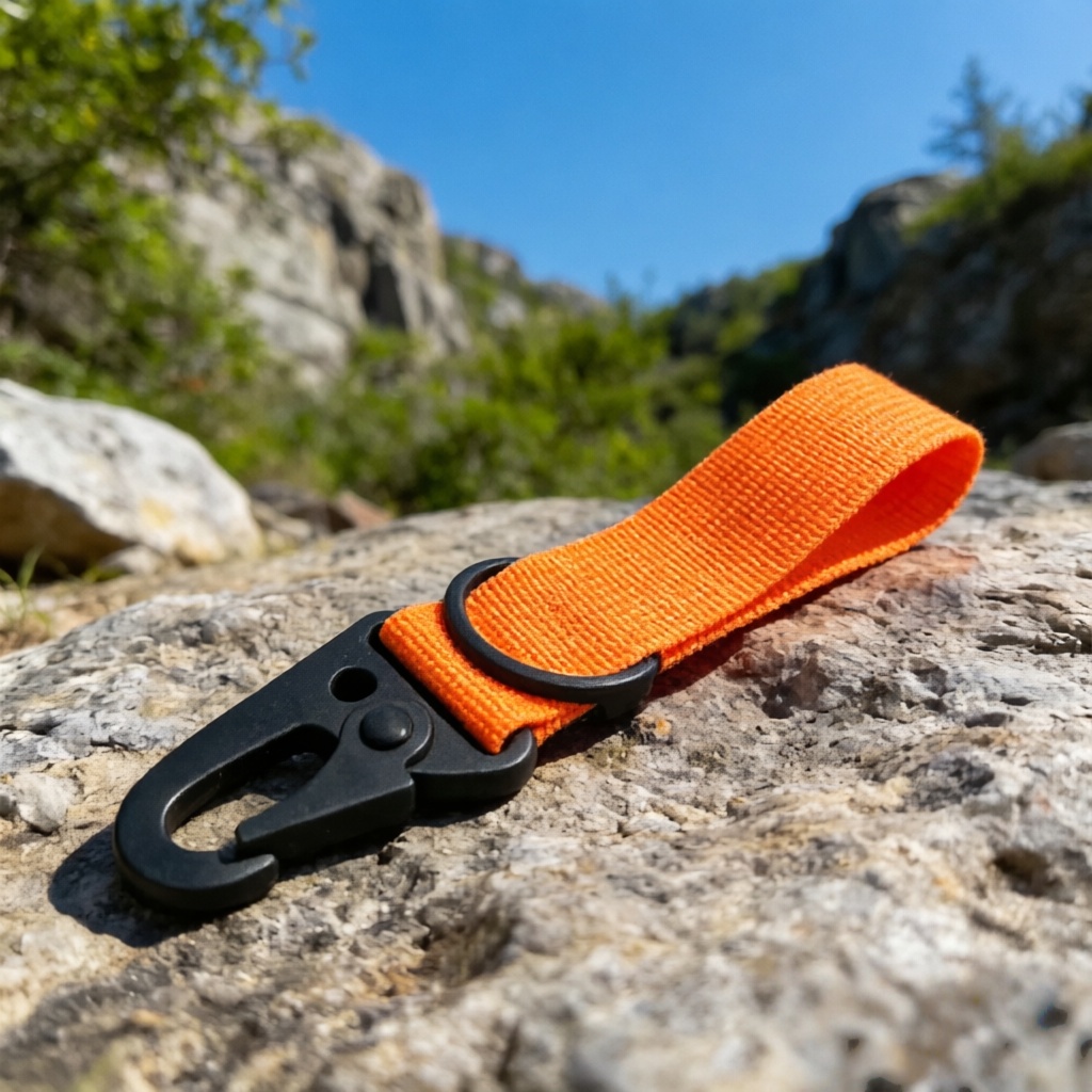Belt Buckle Blank - Camping Mountaineering Outdoor Buckle Key Ring