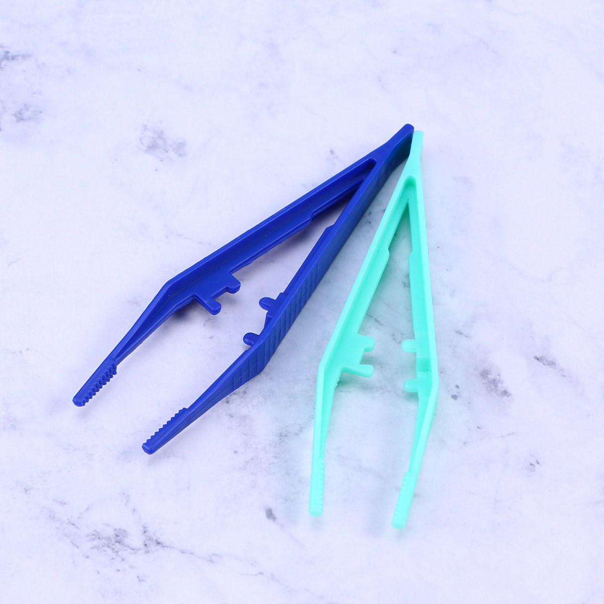 Leatherwork Jewelry - 20Pcs Plastic Beads Tweezers for Craft
