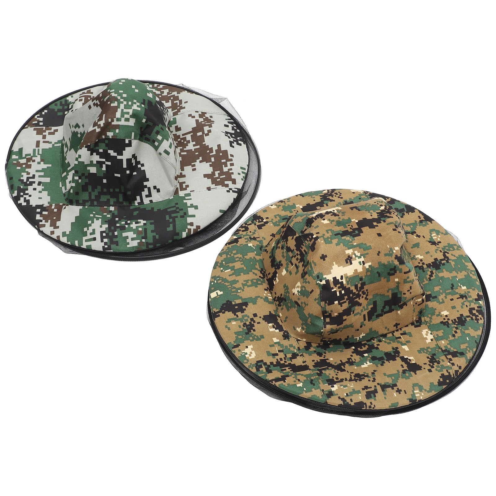 Leather Work Hat - 2Pcs Fishing Head Net Hat Extra