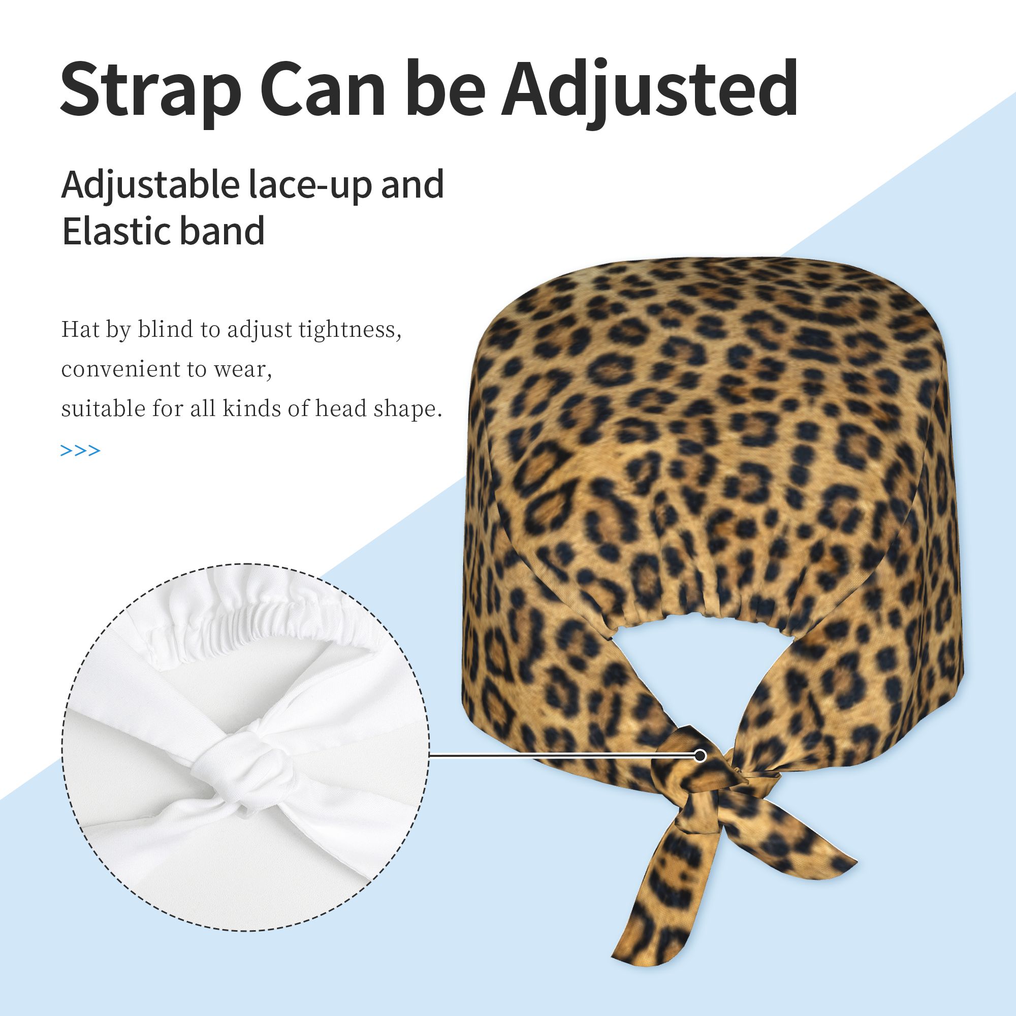 Fluffy Leopard Skin Leather Te - Leather Work Hat recensie en prijs