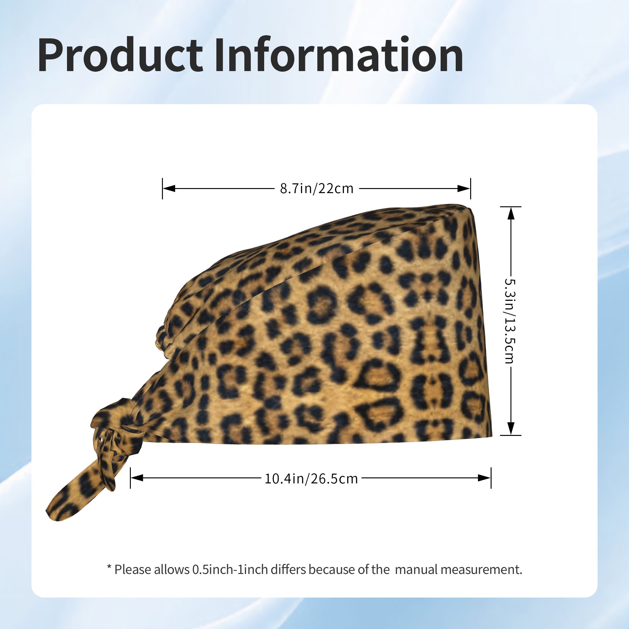 Fluffy Leopard Skin Leather Te - Leather Work Hat recensie en prijs