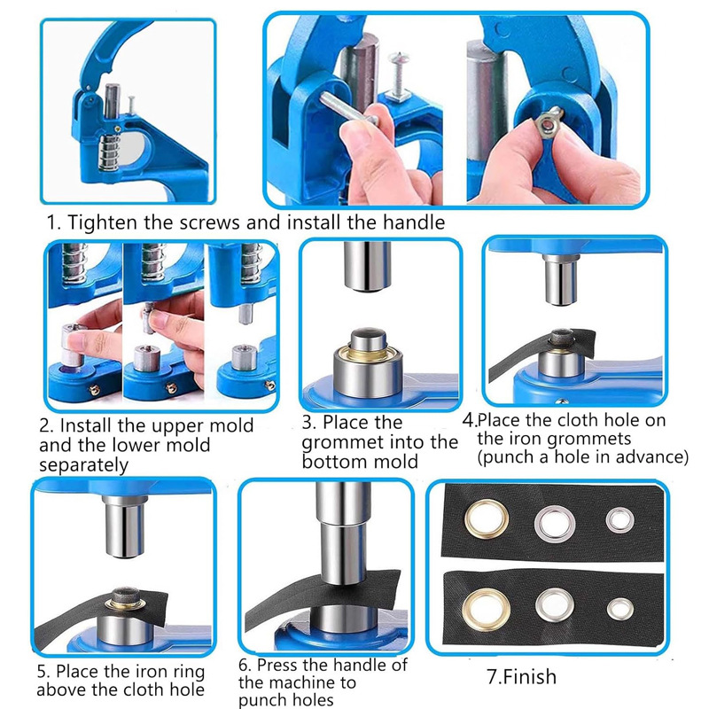 Manual Hand Press Button Punch - Leatherwork Hand Press recensie en prijs