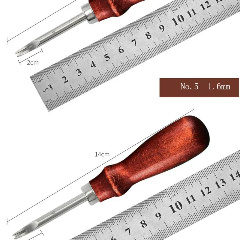 1.0/1.2/1.4/1.6mm Leather Edge - Leatherwork Projects recensie en prijs