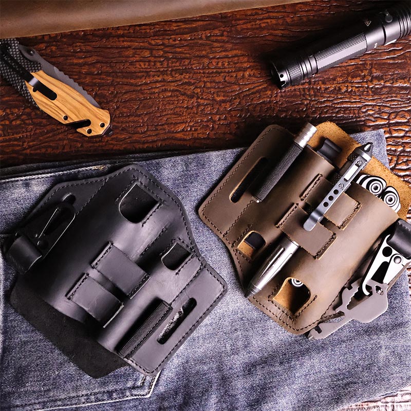Outdoor Work Multitool Holder  - Leatherwork Knife Sheath recensie en prijs