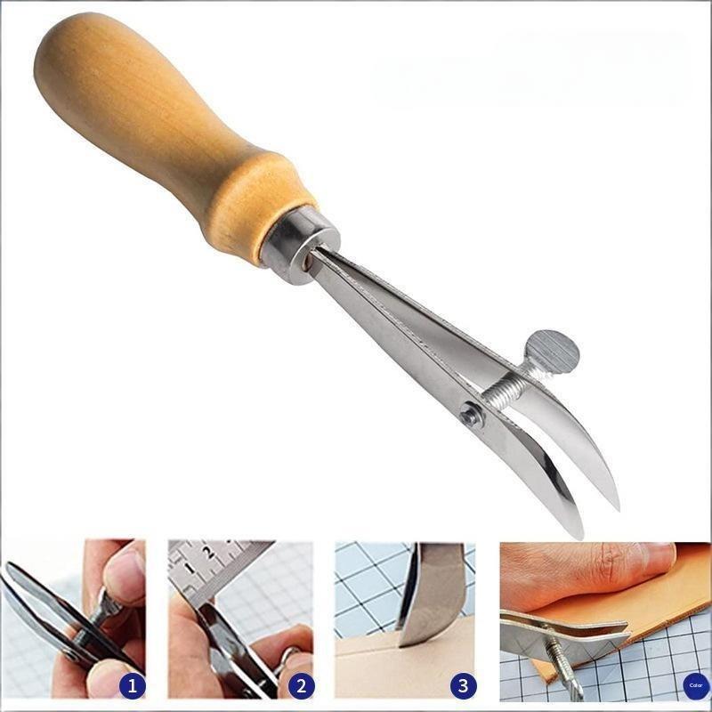 3 in 1 Leather Edge Grooving T - Leatherwork Hand Press recensie en prijs