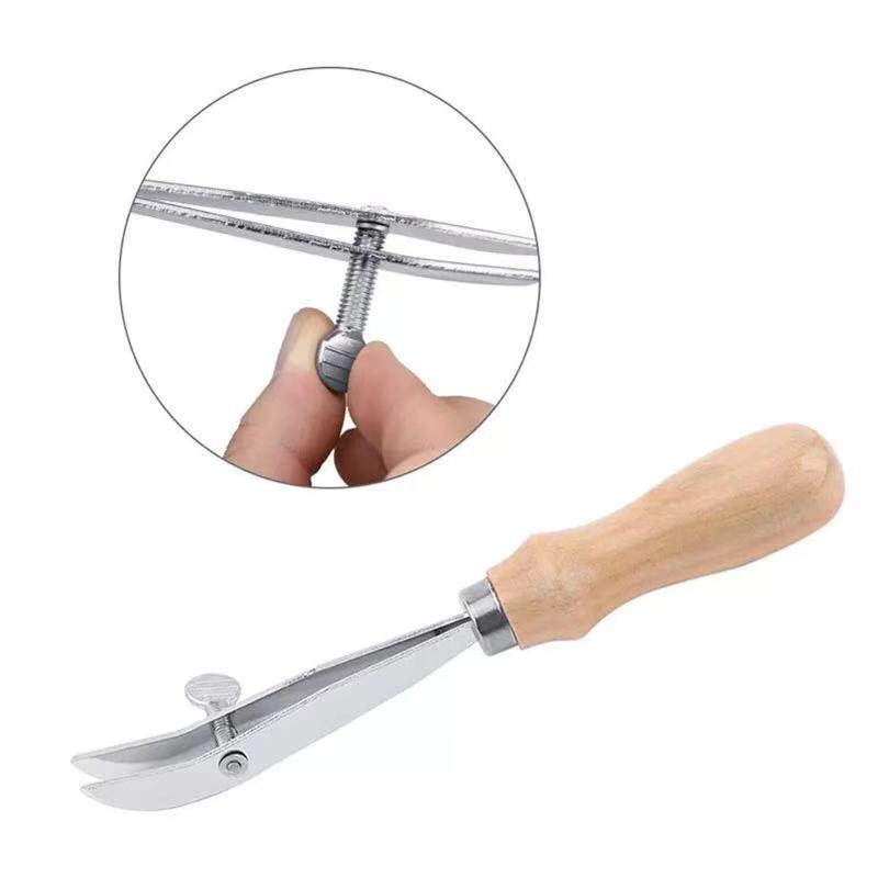 3 in 1 Leather Edge Grooving T - Leatherwork Hand Press recensie en prijs