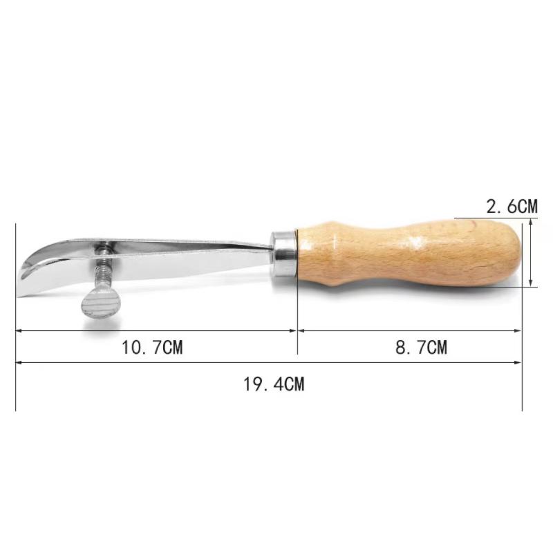 3 in 1 Leather Edge Grooving T - Leatherwork Hand Press recensie en prijs