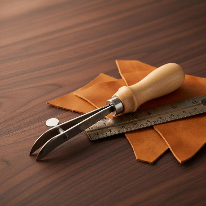 3 in 1 Leather Edge Grooving T - Leatherwork Hand Press recensie en prijs