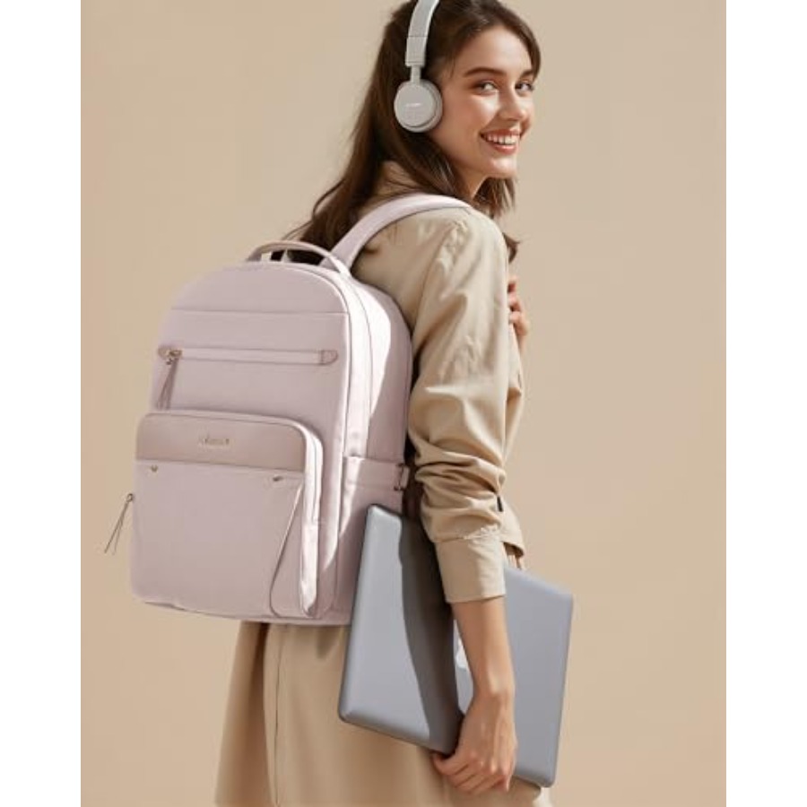 Laptop Backpack for Women with - Leather Work recensie en prijs