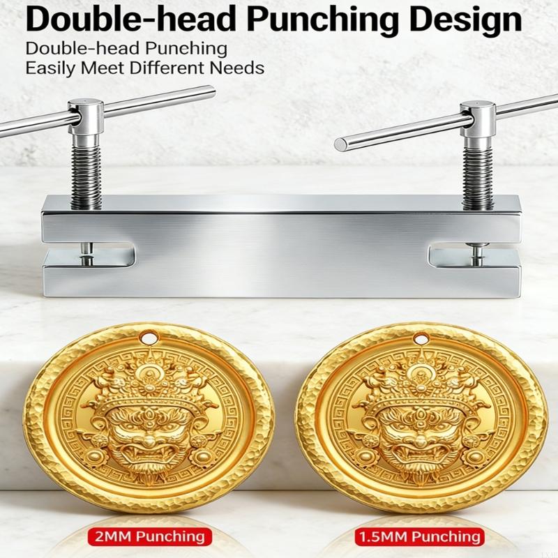 2 In 1 Metal Hole Tool For Cra - Leatherwork Jewelry recensie en prijs