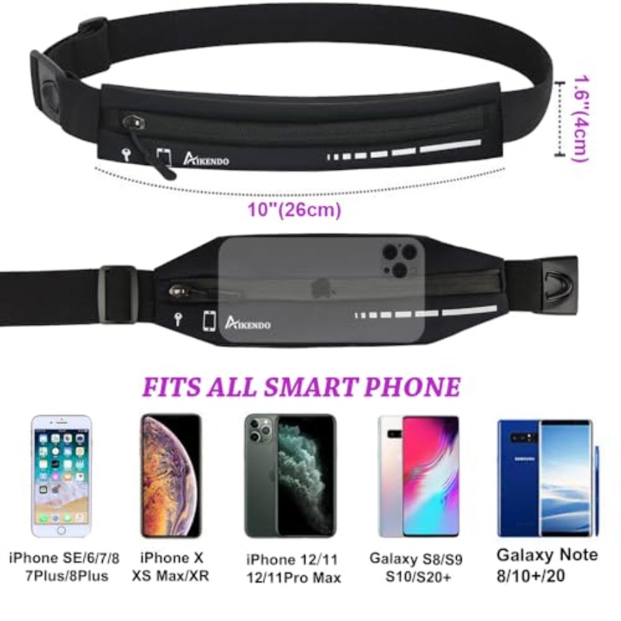 Slim Running Belt for Women Me - Leather Workout Belt recensie en prijs