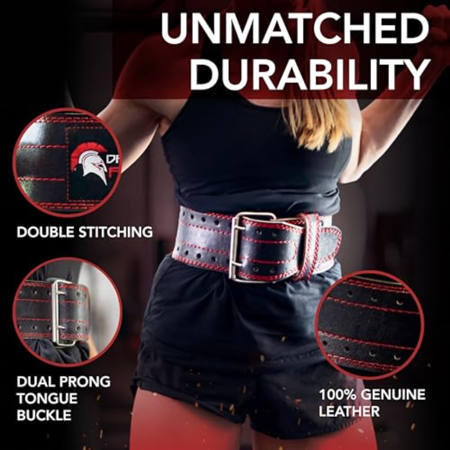 Genuine Leather Weightlifting  - Leather Workout Belt recensie en prijs