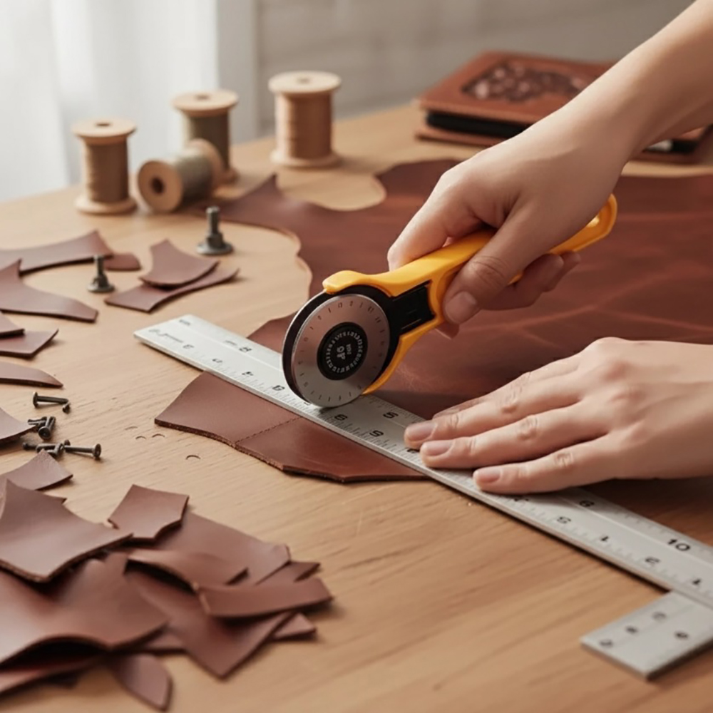 45mm Rotary Fabric Cutter Leat - Leatherwork Projects recensie en prijs