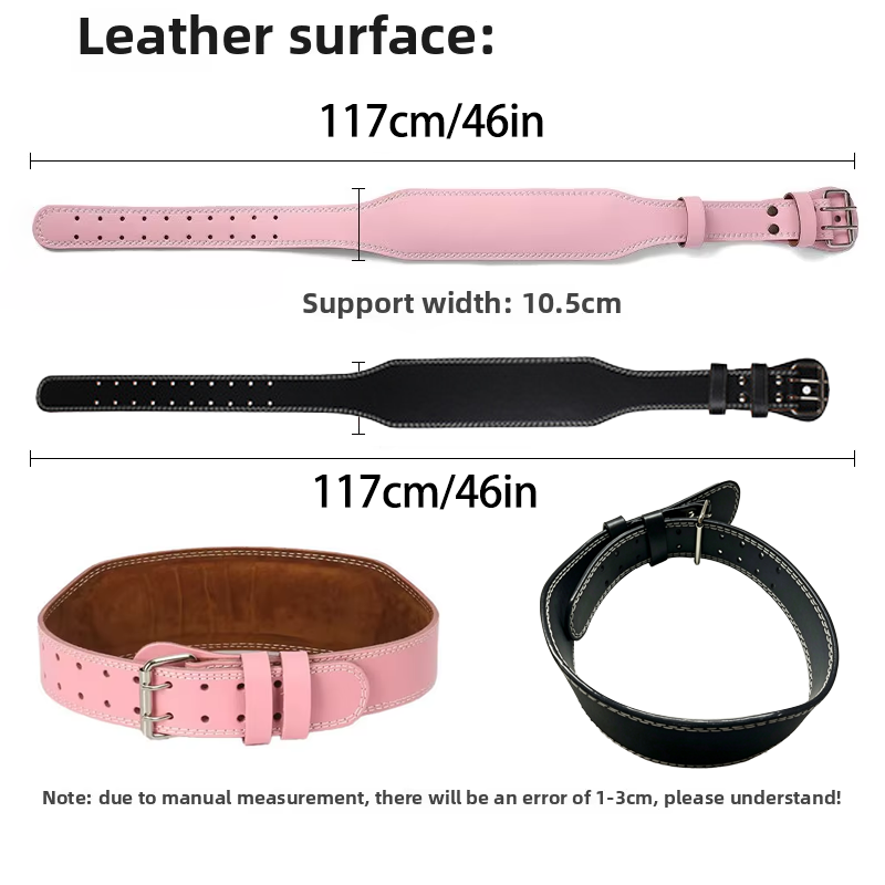 Leather Fitness Weight Lifting - Leather Workout Belt recensie en prijs