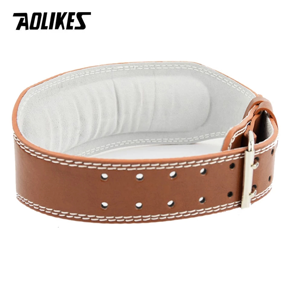 AOLIKES New Wide Weightlifting - Leather Workout Belt recensie en prijs