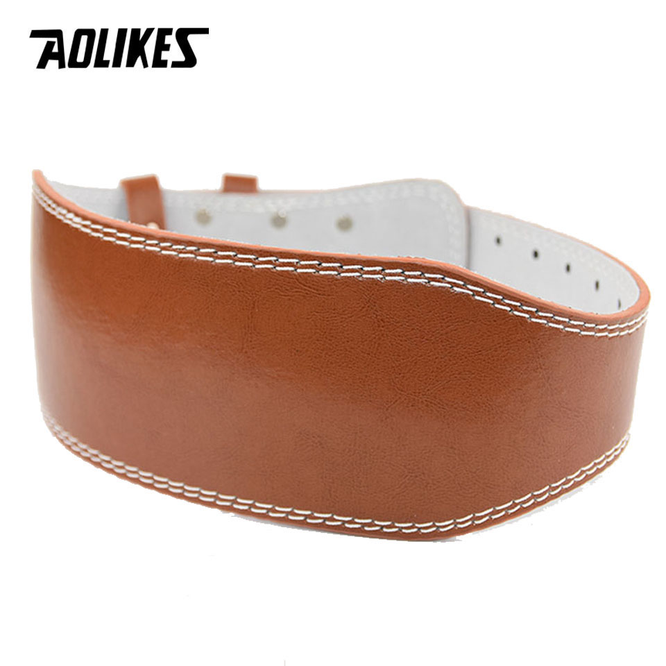 AOLIKES New Wide Weightlifting - Leather Workout Belt recensie en prijs