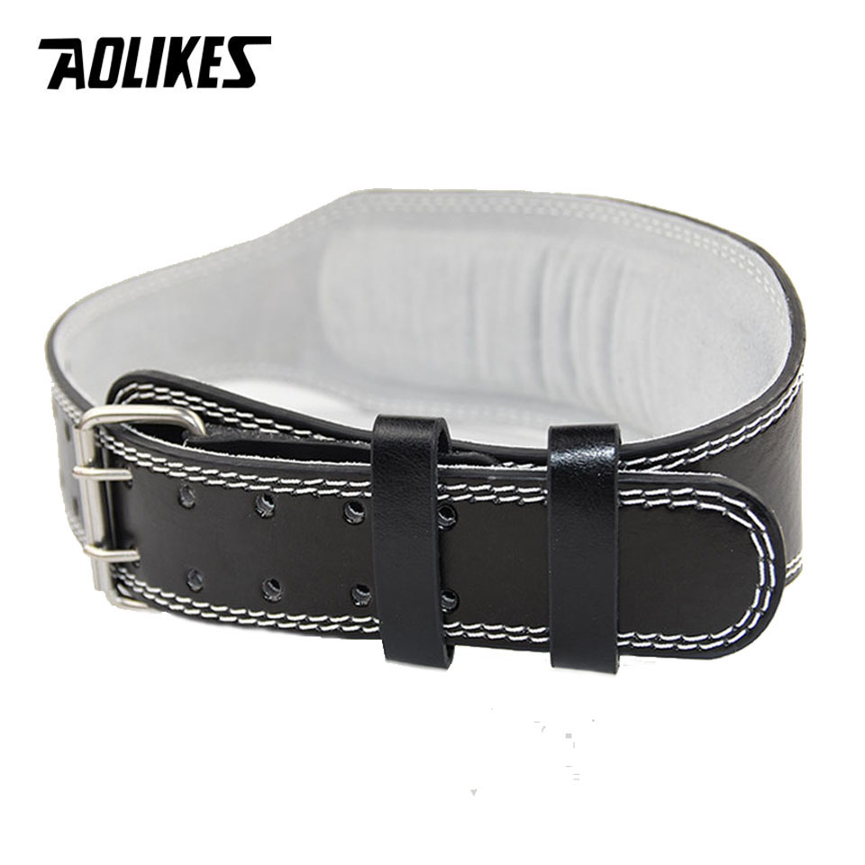 AOLIKES New Wide Weightlifting - Leather Workout Belt recensie en prijs