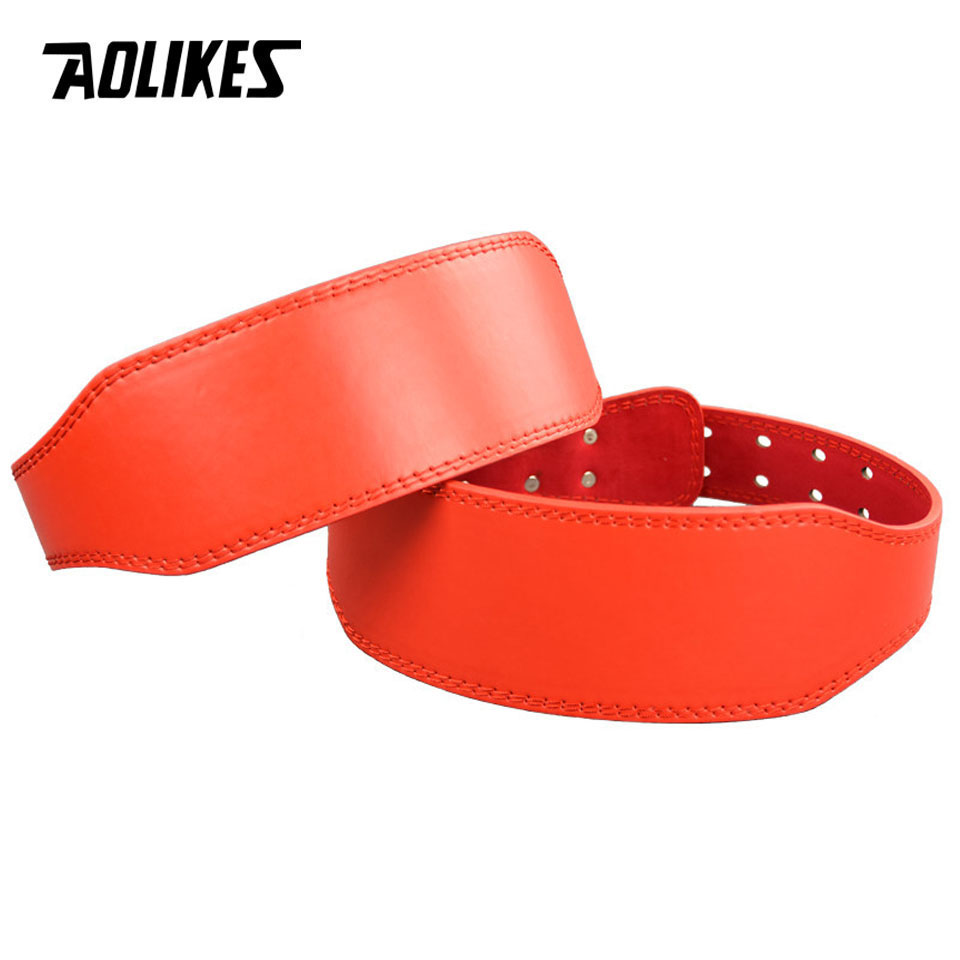AOLIKES New Wide Weightlifting - Leather Workout Belt recensie en prijs