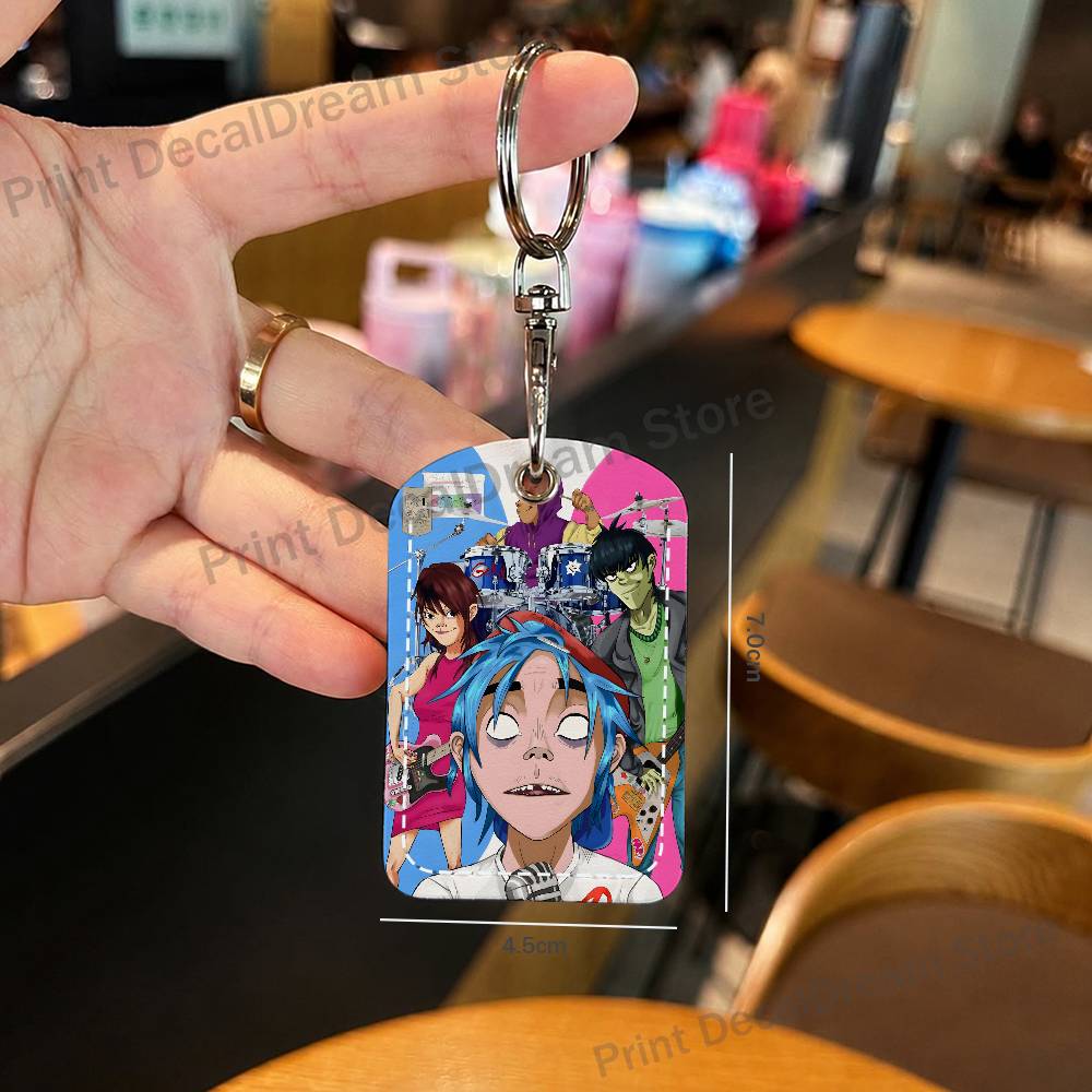 Band G-Gorillaz Holder Keychai - Leather Work recensie en prijs