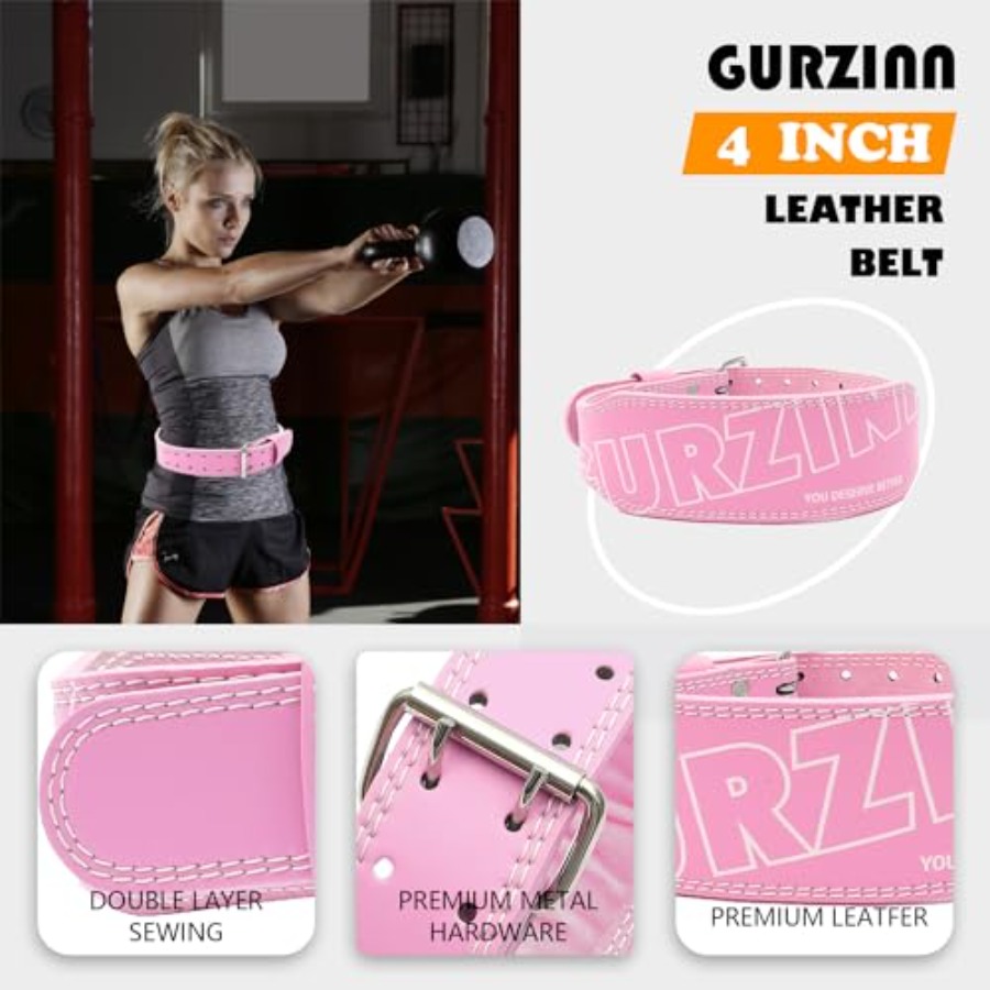 9mm Leather Fitn Weight Liftin - Leather Workout Belt recensie en prijs