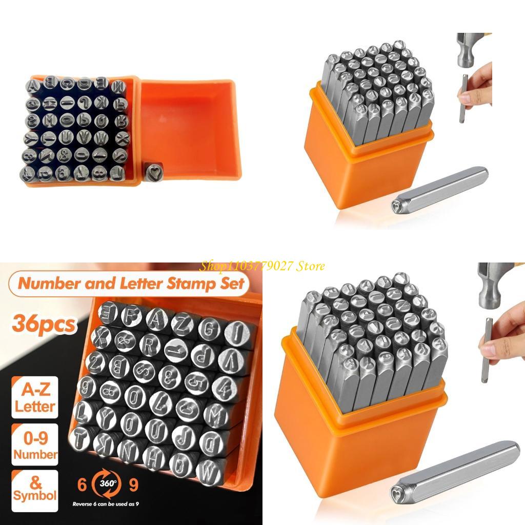 C4DF 37 Pcs Number Stamping Ki - Leatherwork Jewelry recensie en prijs