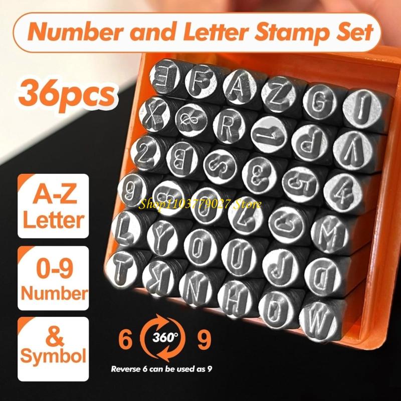 C4DF 37 Pcs Number Stamping Ki - Leatherwork Jewelry recensie en prijs
