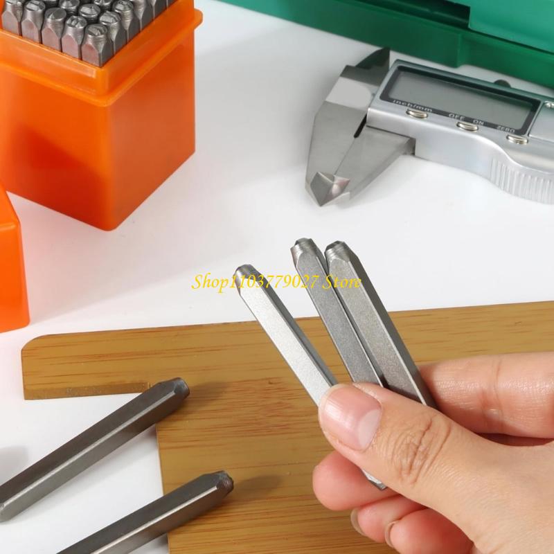 C4DF 37 Pcs Number Stamping Ki - Leatherwork Jewelry recensie en prijs