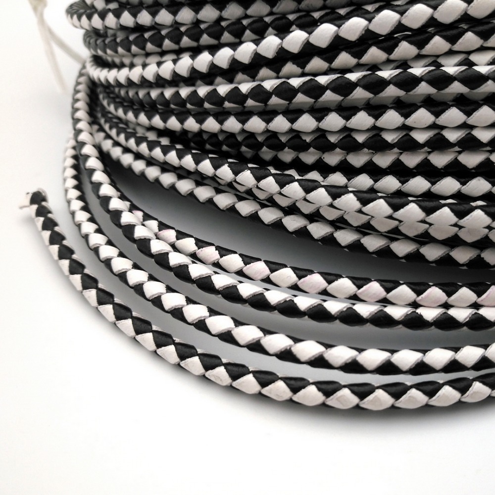 Aaazee 2 Yards 4mm Round Black - Leatherwork Jewelry recensie en prijs