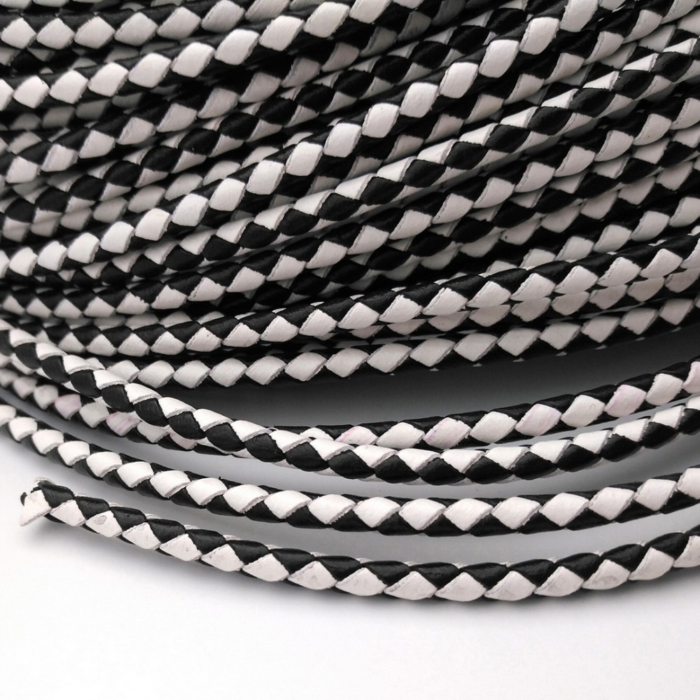 Aaazee 2 Yards 4mm Round Black - Leatherwork Jewelry recensie en prijs
