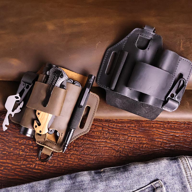 Genuine Leather Tactical Fanny - Leatherwork Knife Sheath recensie en prijs