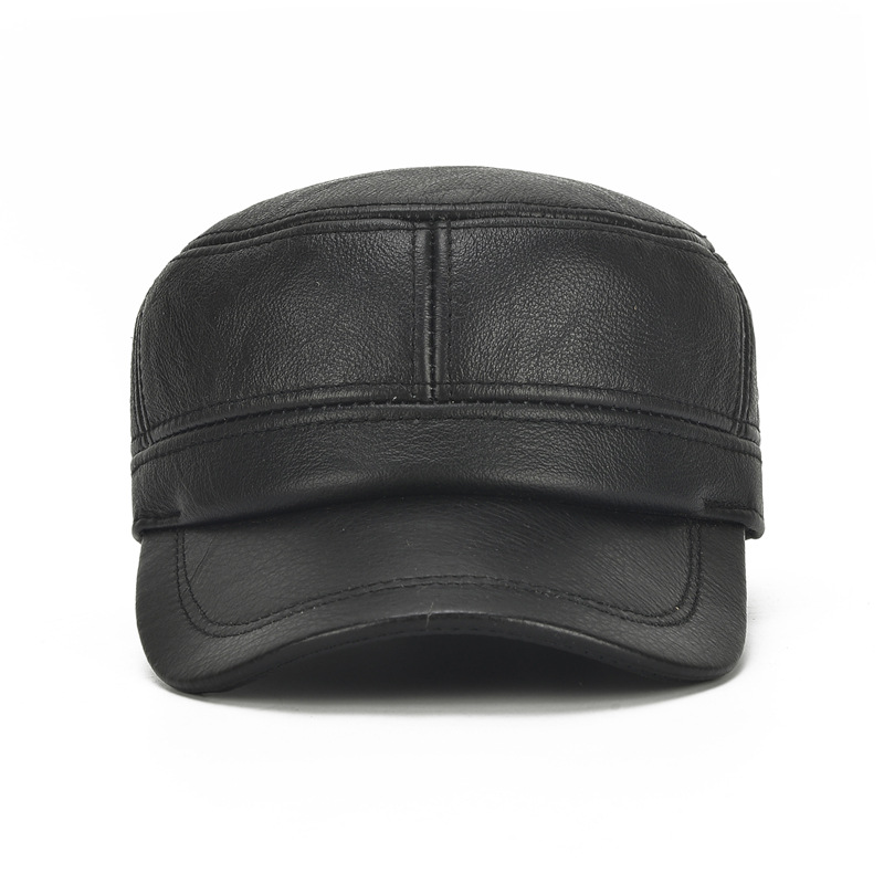 Genuine Cow Leather Beret Caps - Leather Work Hat recensie en prijs