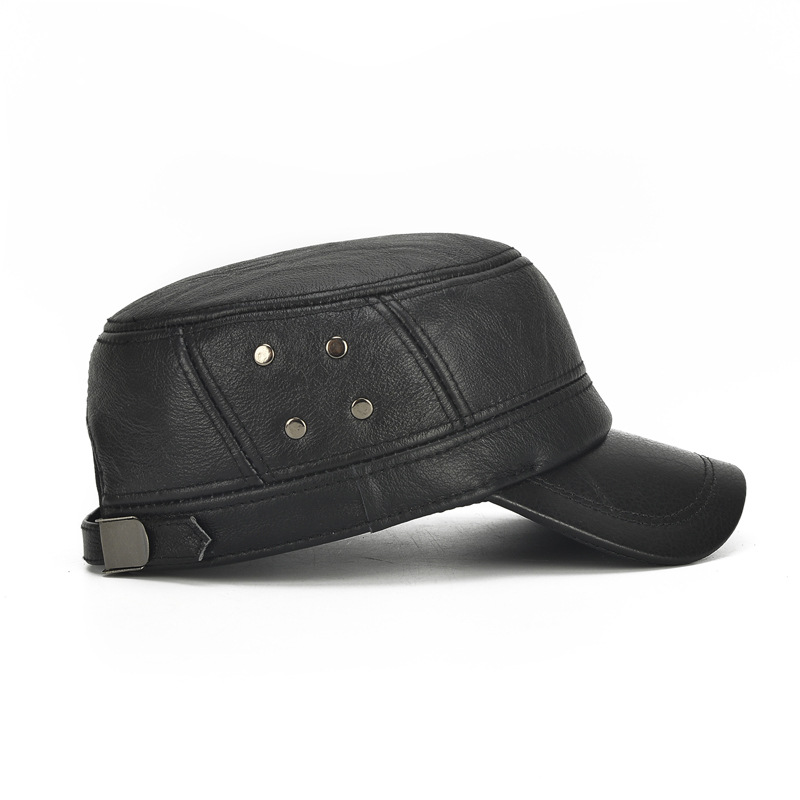 Genuine Cow Leather Beret Caps - Leather Work Hat recensie en prijs