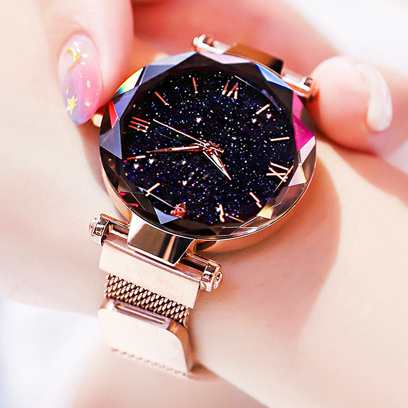 Womens Fashion Starry Sky Watc - Belt Buckle Blank recensie en prijs