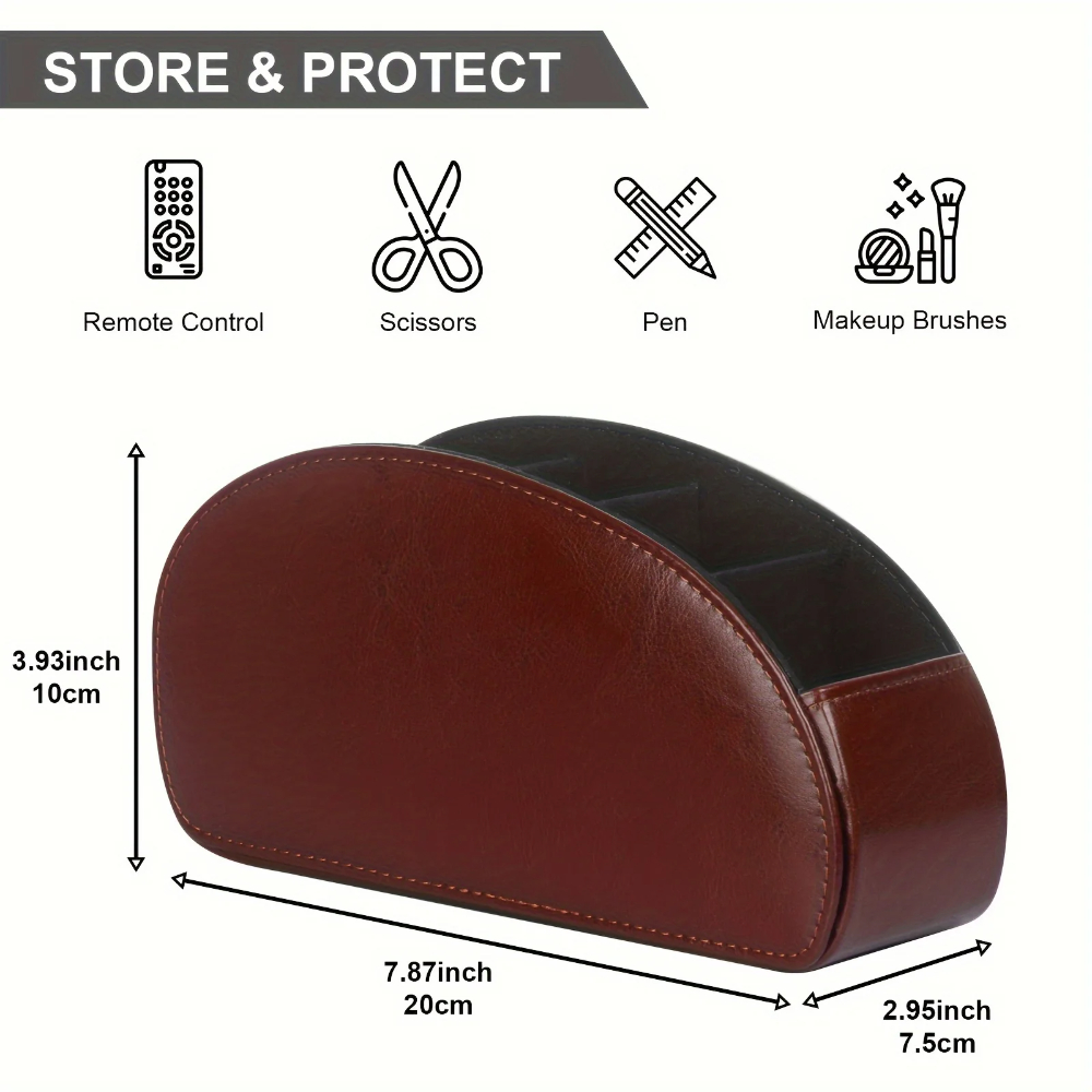 PU Leather Remote Control Hold - Leatherwork Desk recensie en prijs