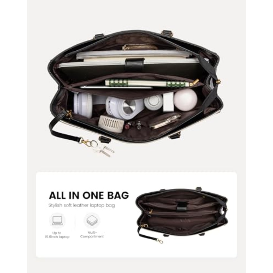 Vintage Leather Work Tote - La - Leather Work recensie en prijs