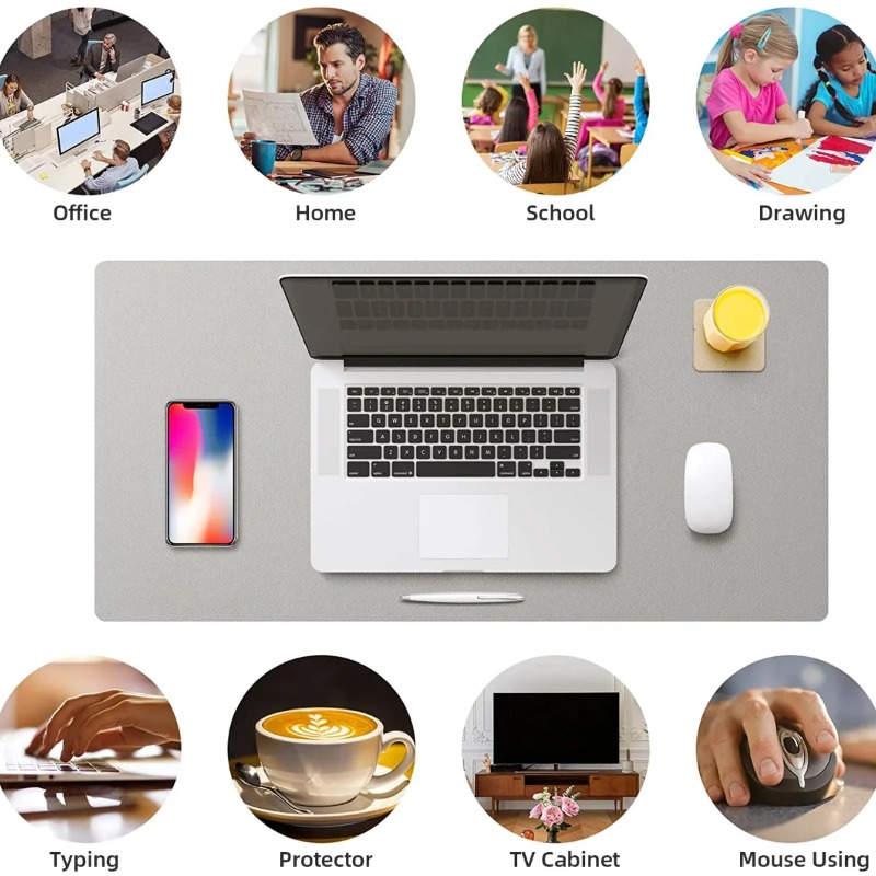 Extra Large Leather Mouse Pad  - Leatherwork Desk recensie en prijs
