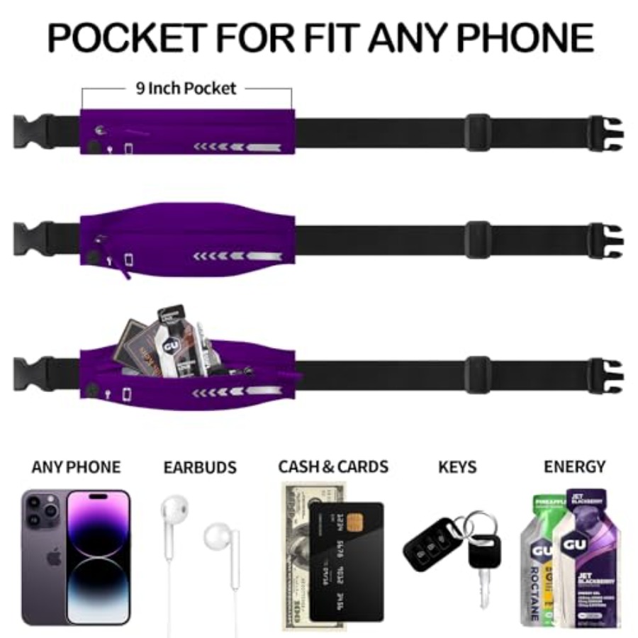 Slim Running Belt for Women Me - Leather Workout Belt recensie en prijs