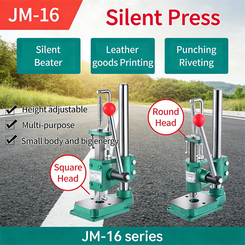 JM-16 Manual Press Silent Hand - Leatherwork Hand Press recensie en prijs