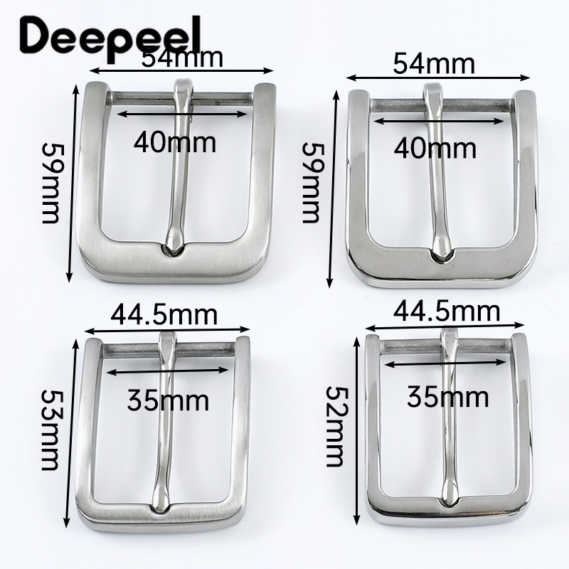 Deepeel 35/40mm Stainless Stee - Belt Buckle Blank recensie en prijs