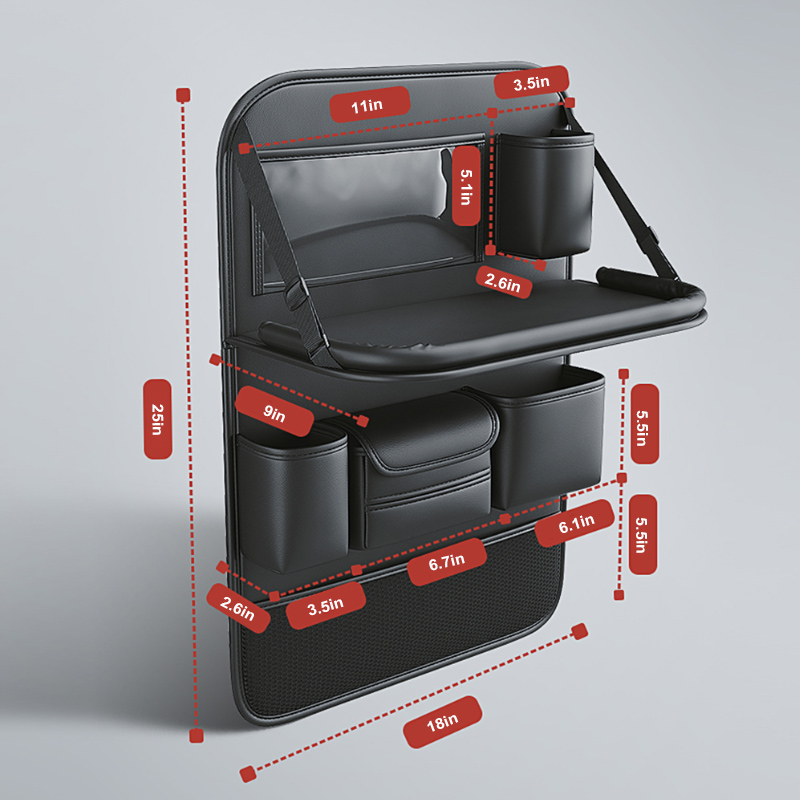 SEAMETAL Car Seat Back Organiz - Leatherwork Desk recensie en prijs