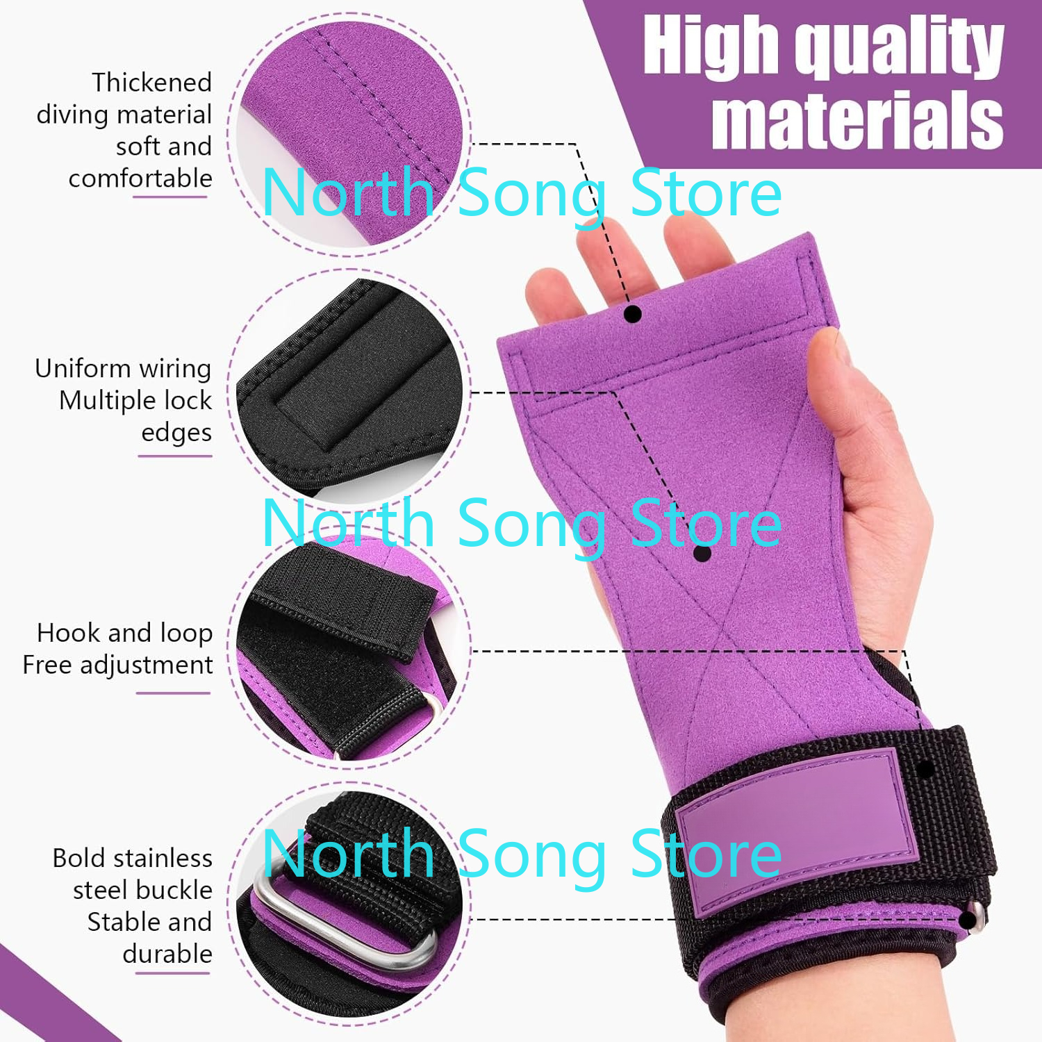 Wrist Straps for Weightlifting - Leather Workout Belt recensie en prijs