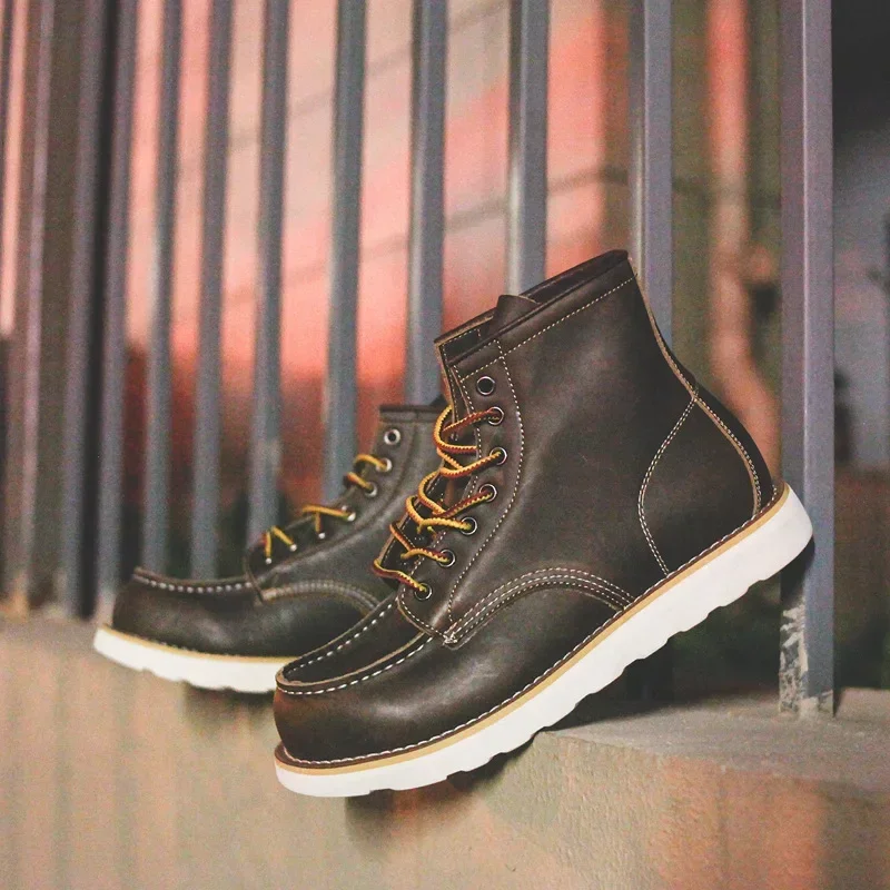 Genuine Leather Men's Boots Vi - Leatherwork Projects recensie en prijs