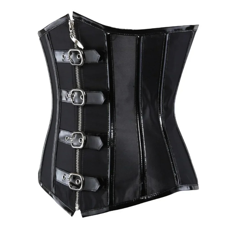 Waist Trainer Gothic Underbust - Leather Workout Belt recensie en prijs