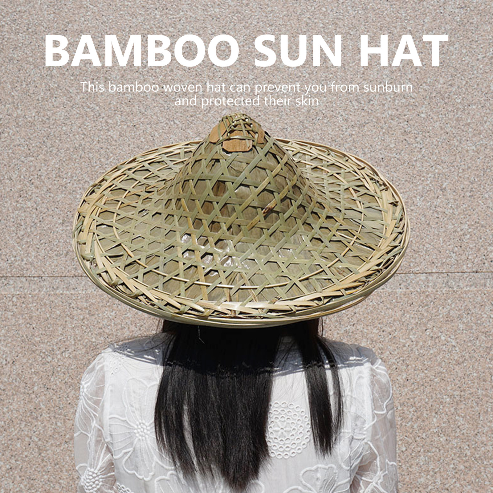 Vietnamese Styled Bamboo Hat S - Leather Work Hat recensie en prijs