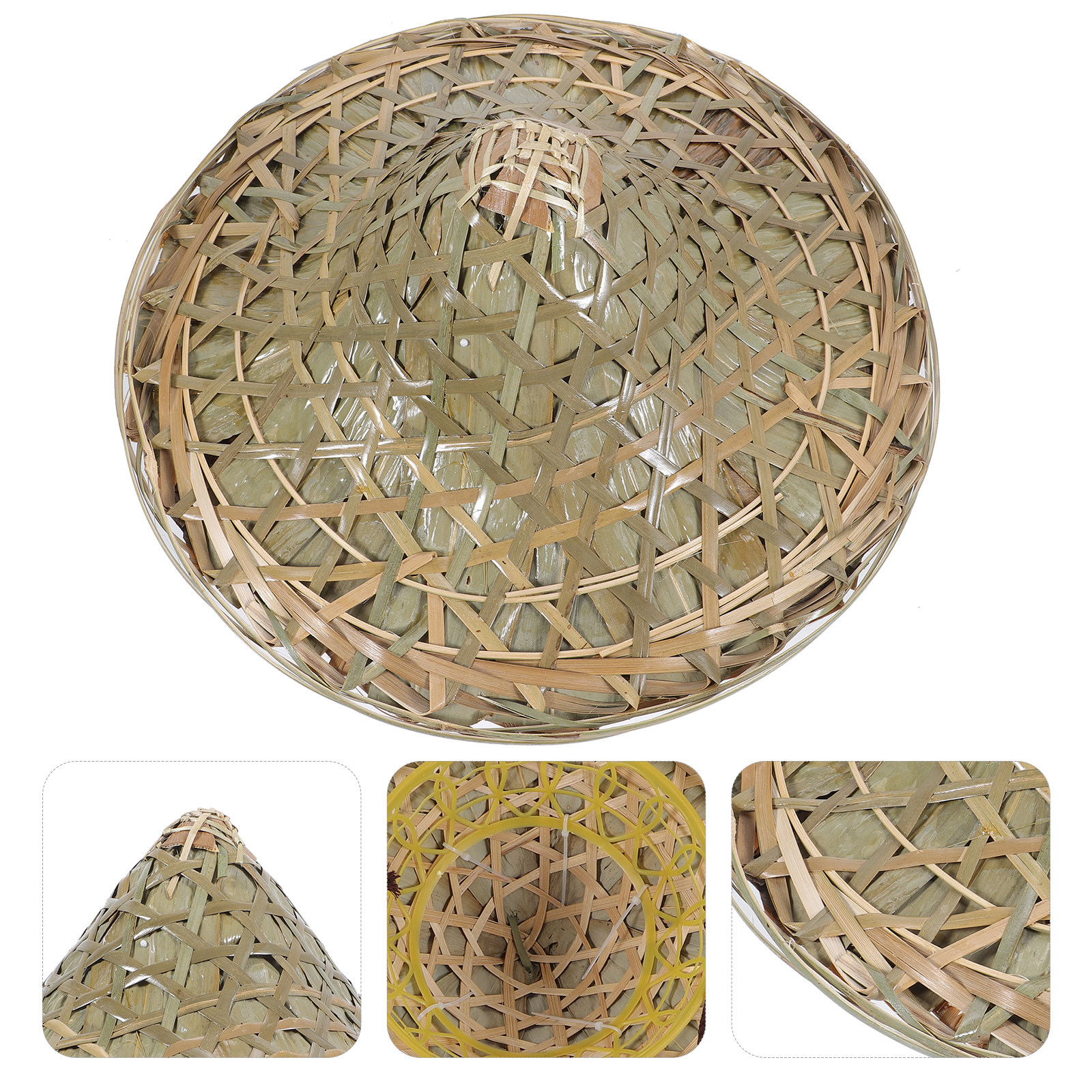 Vietnamese Styled Bamboo Hat S - Leather Work Hat recensie en prijs