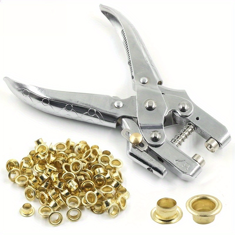 101Pcs Dual-Purpose Tool Gromm - Leatherwork Hand Press recensie en prijs