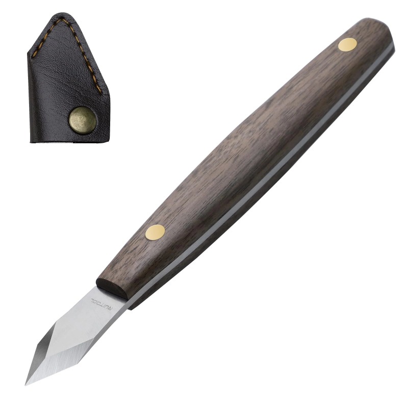 Handmade carving knife, thin e - Leatherwork Knife Sheath recensie en prijs