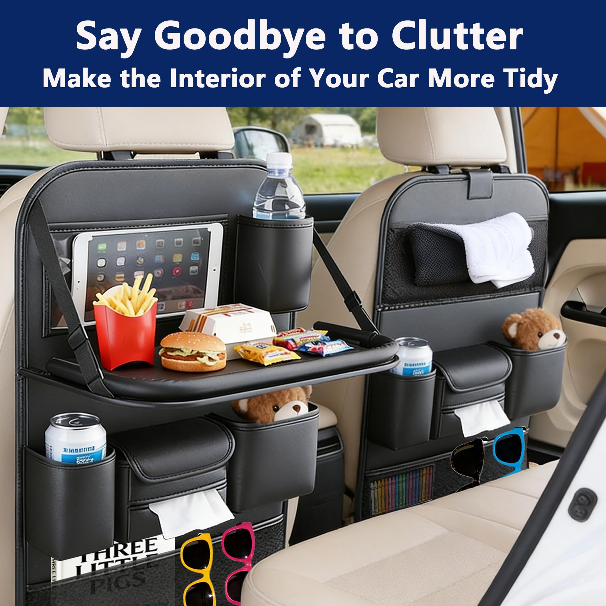 Multifunctional Car Backseat O - Leatherwork Desk recensie en prijs