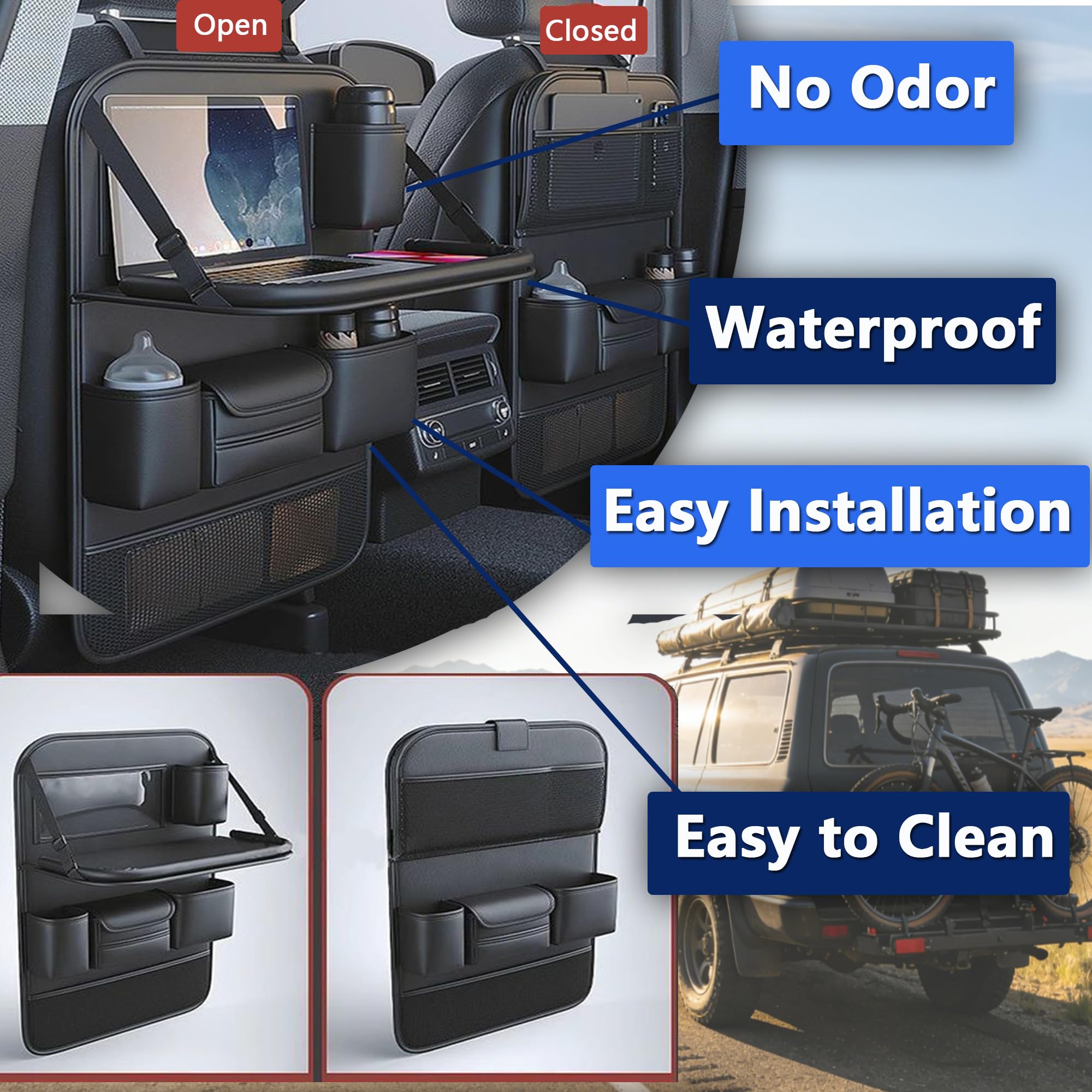 Multifunctional Car Backseat O - Leatherwork Desk recensie en prijs